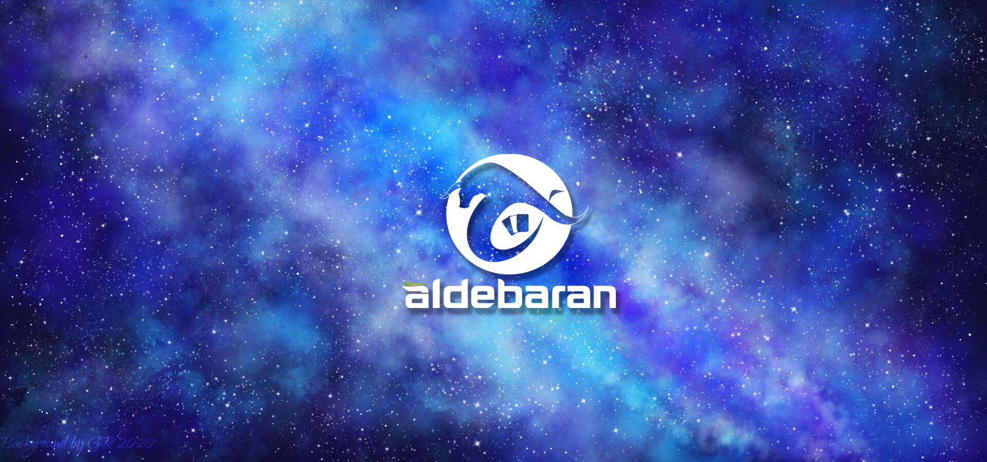 Logotipo de una tienda con nombre aldebaran