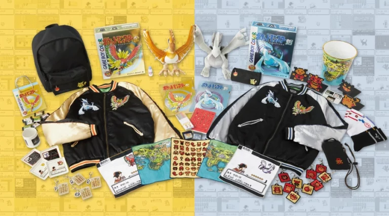 Productos varios de Pokemon Gold/Silver 25th Anniversary