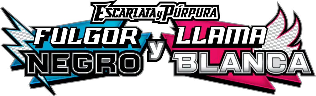 a black background with white text and blue and pink triangles