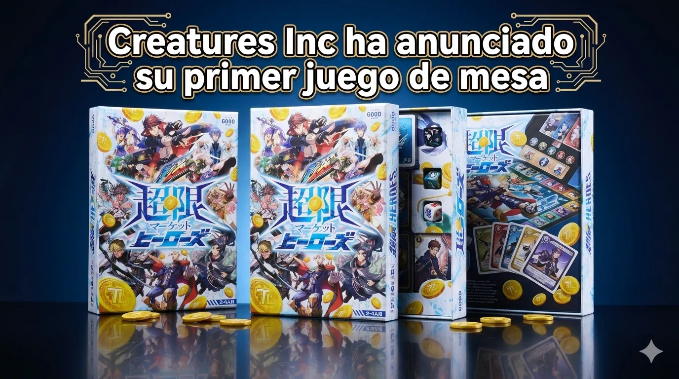 Creatures Inc- primer juego de mesa cajas anime