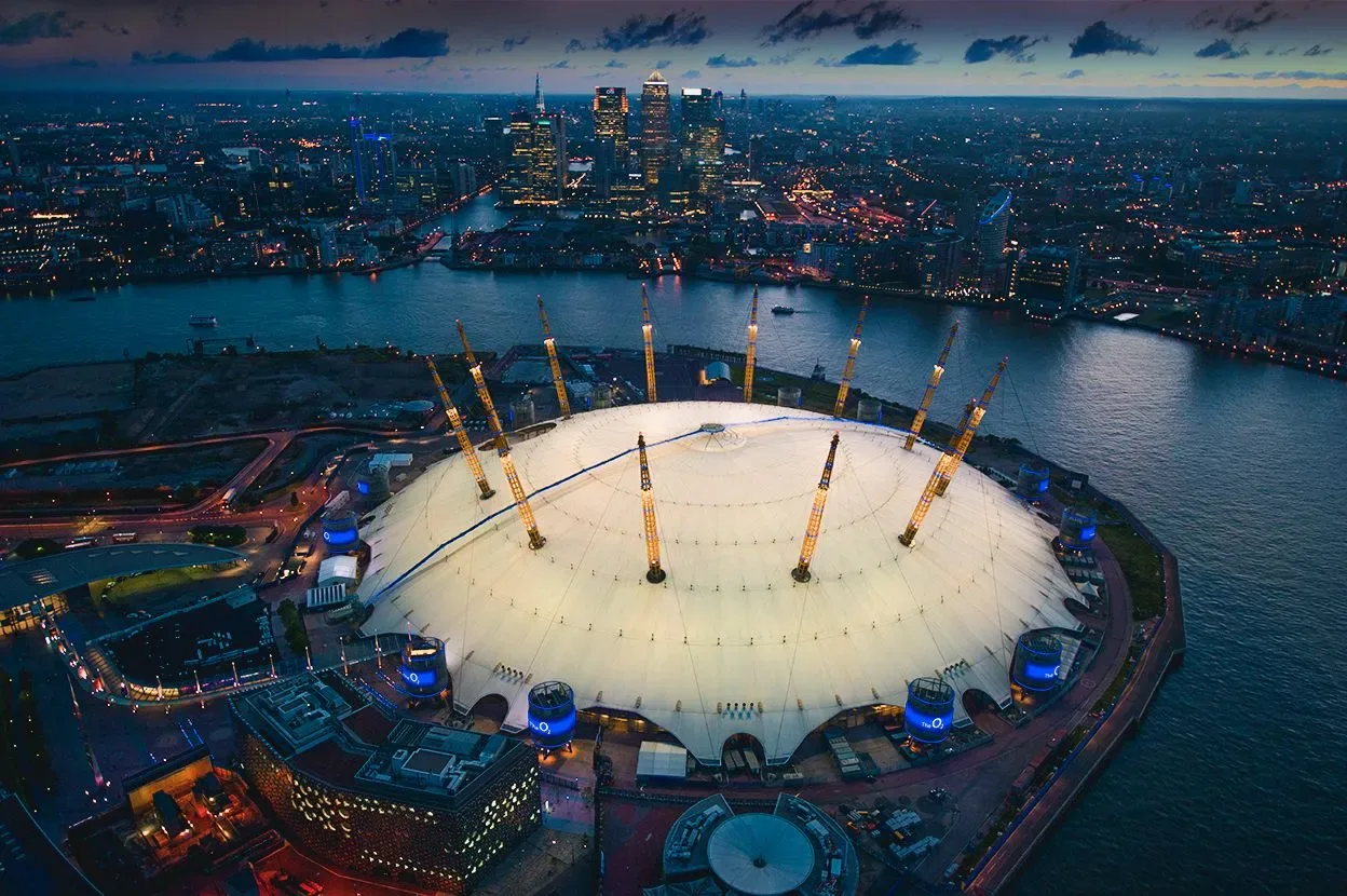 Noche Electrizante-Londres O2 Arena Millennium Dome