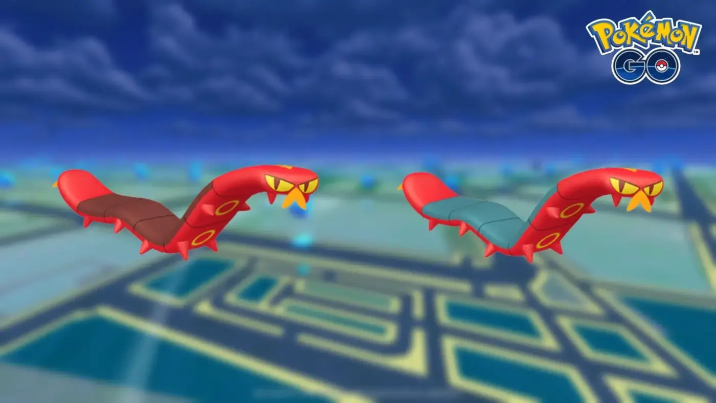 Nuevo Pokémon tipo Bicho rojo normal y shiny comparación Pokémon GO mapa Bug Out 2026