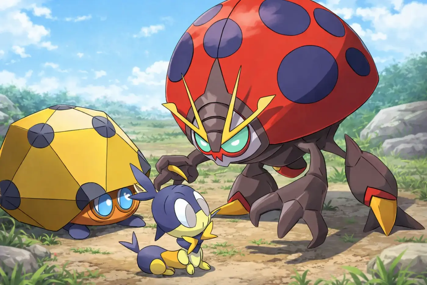 Nymble Lokix y nuevo Pokémon tipo Bicho arte oficial evento Bug Out Pokémon GO marzo 2026