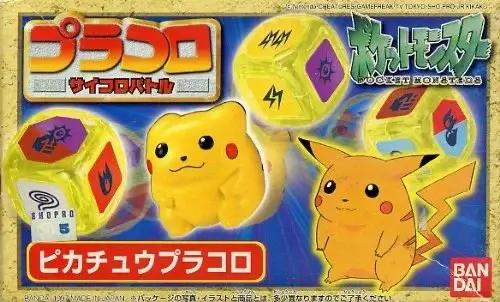 PLAKORO mecánicas de juego con figuras Pokémon Kanto, dados personalizables y medidor de HP