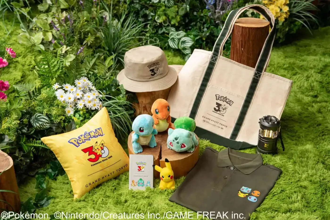 Hotel Pokémon Tokio-Pokémon 30 aniversario Grand Hyatt Tokyo merch
