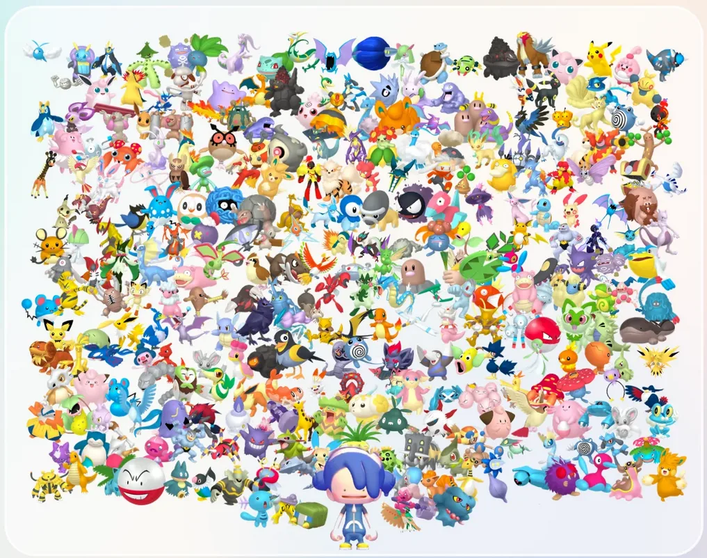Pokopia update 1.0.3-Pokémon colección estilo chibi