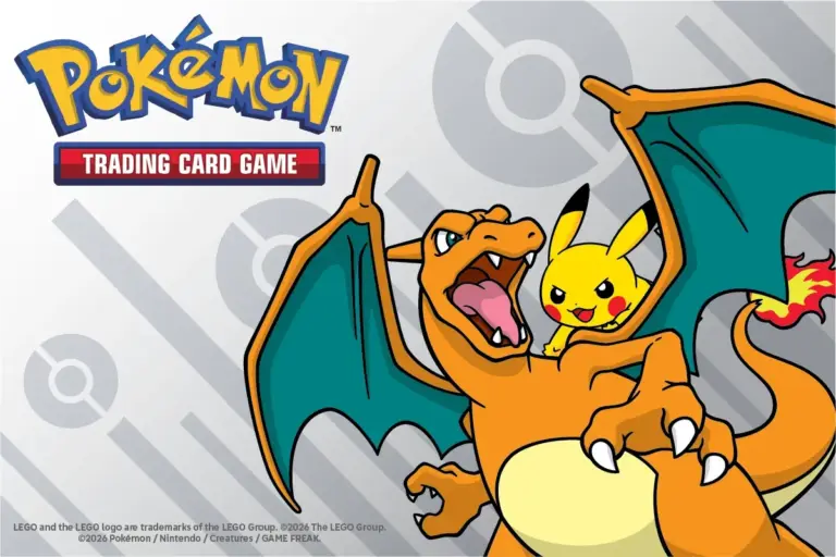 LEGO Pokémon TCG-Pokémon TCG Charizard Pikachu LEGO colaboración 2026