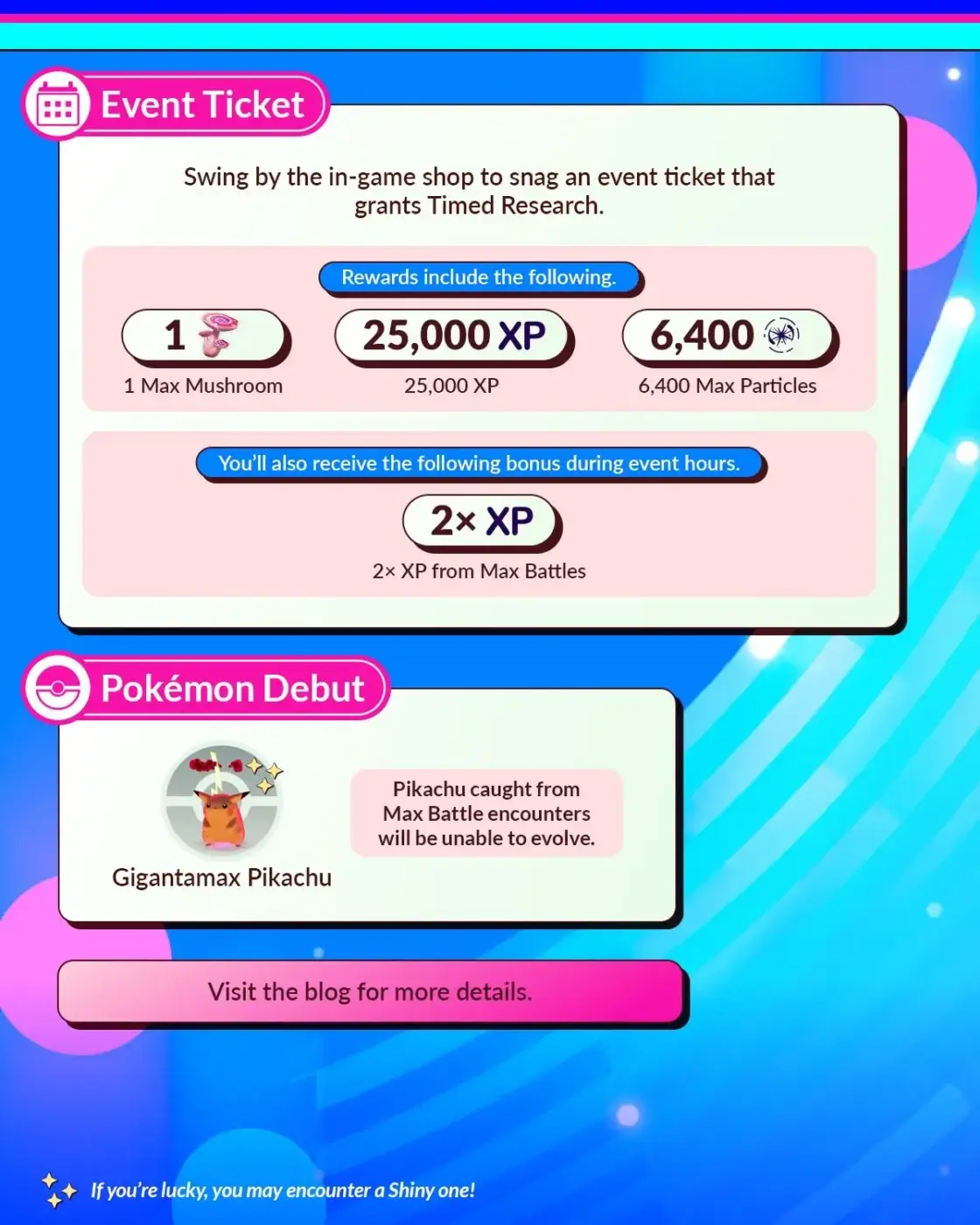 Max Battle Day Pokémon GO 28 marzo 2026 bonificaciones evento con Max Particles Gigantamax y Remote Raids