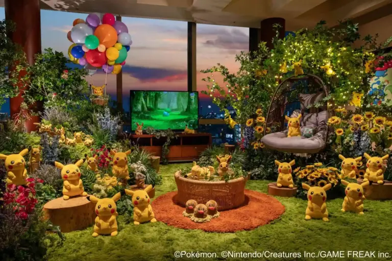Hotel Pokémon Tokio-Pokémon habitación temática Pikachu peluches