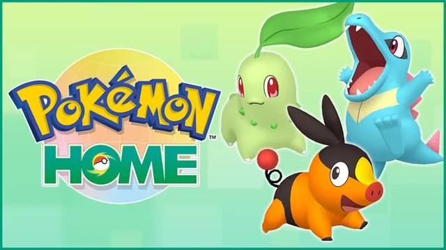 Promoción Pokémon HOME Chikorita Totodile Tepig