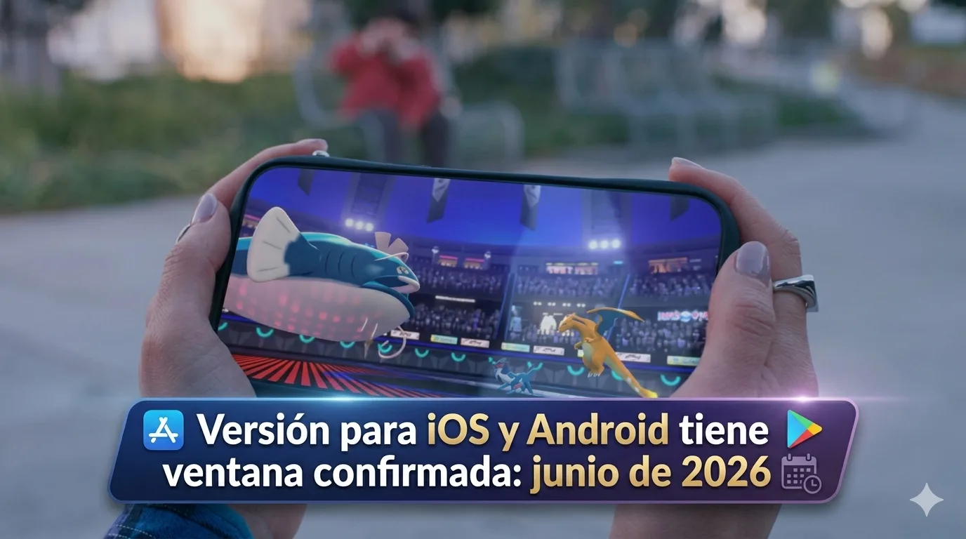 Champions móvil Fecha Pokémon Legends Z-A versión móvil iOS Android