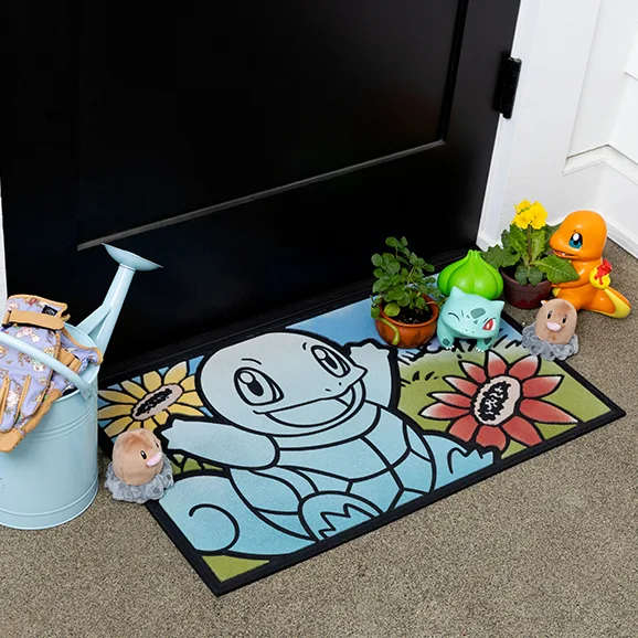 Pokemon Center jardineria —Pokémon tapete entrada Squirtle girasol