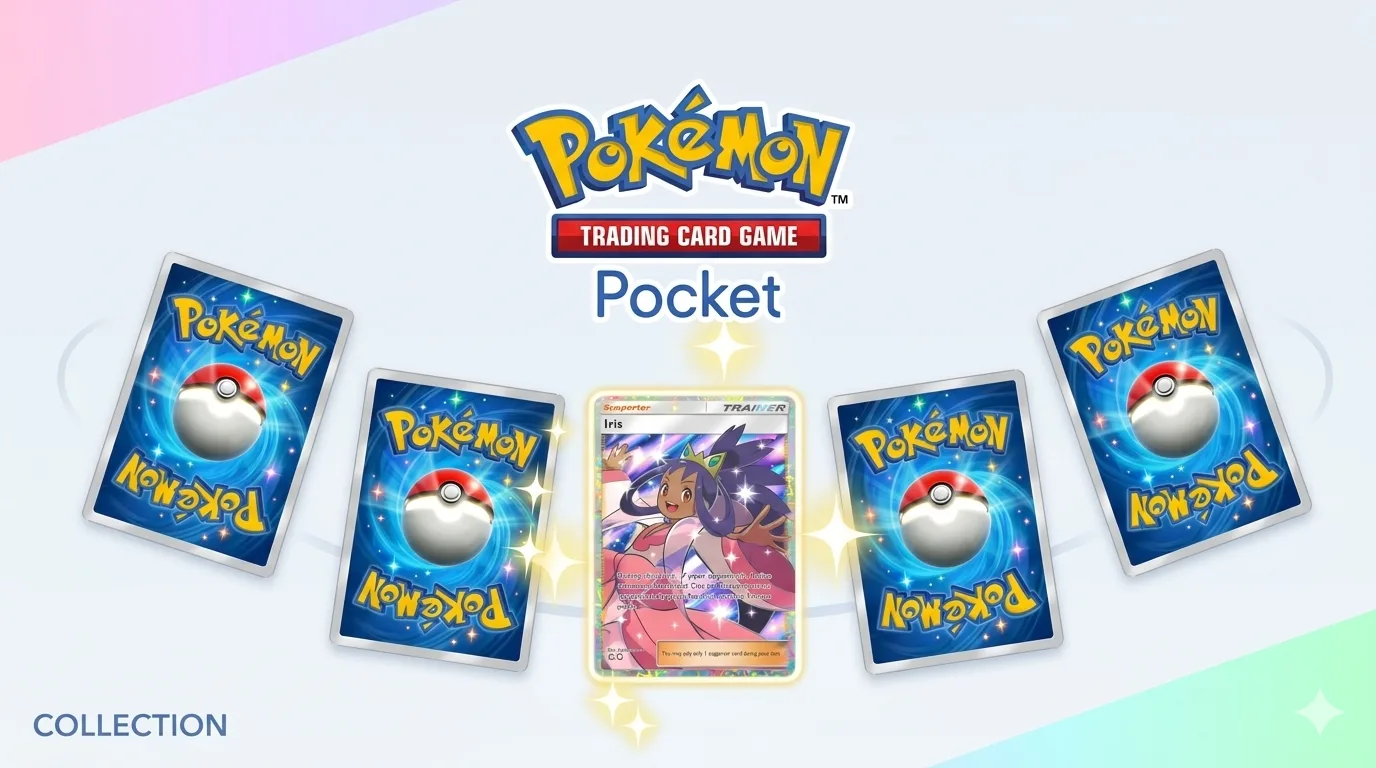 Wonder picks Pocket-Pokémon TCG Pocket logo cartas Iris